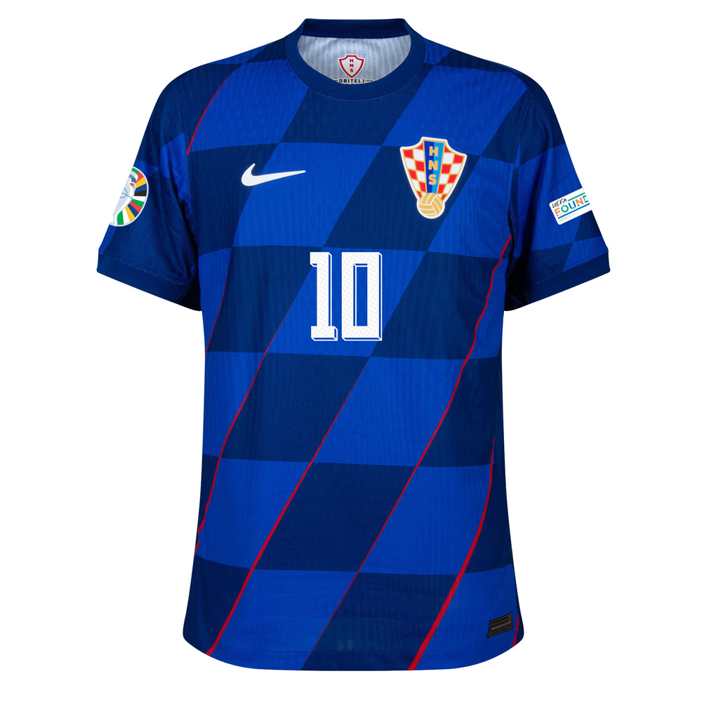 Player Edition] Croatia 2024 Dri-Fit Adv. Away Shirt With